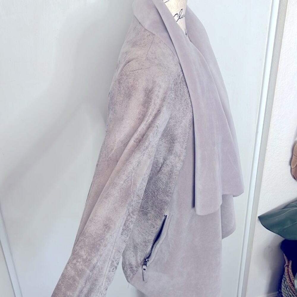 BNCI Faux Suede Jacket Size Medium - Picture 3 of 8